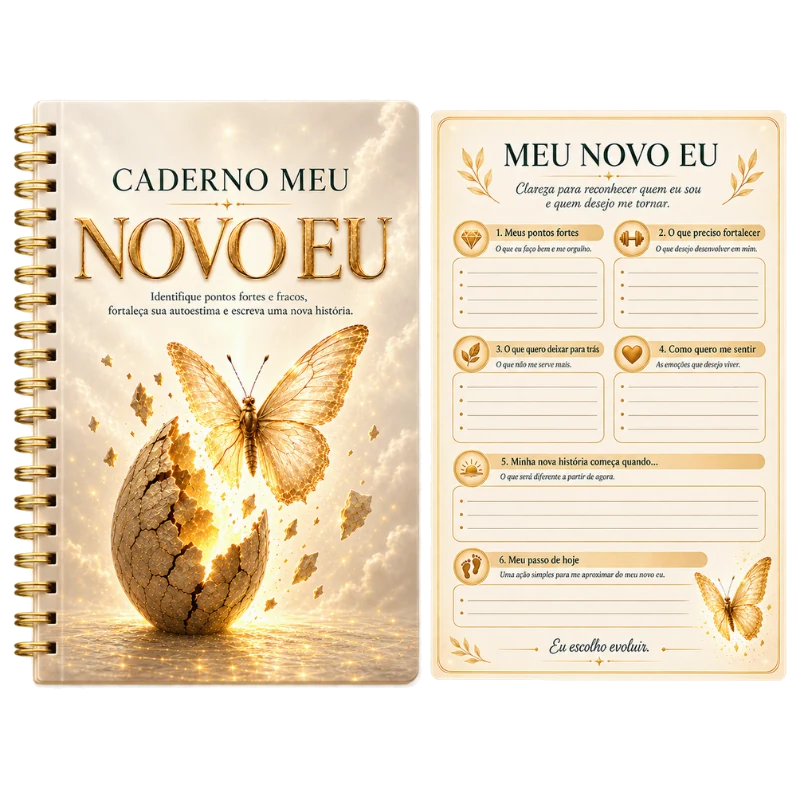 Caderno: Meu Novo Eu