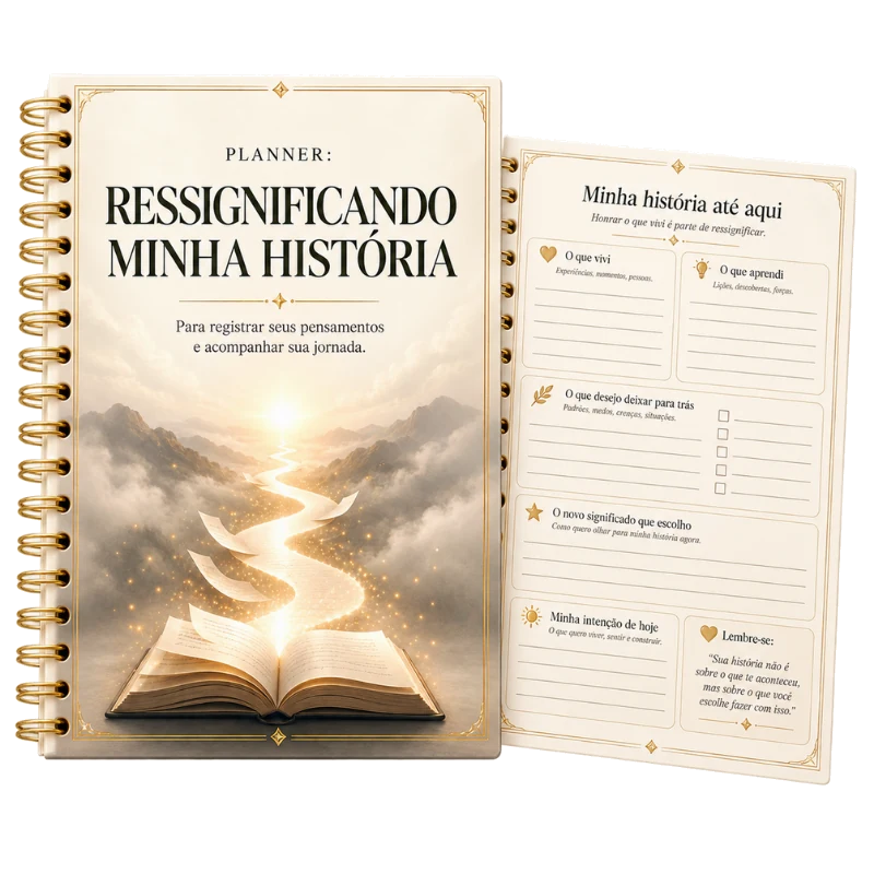 Planner: Ressignificando Minha História