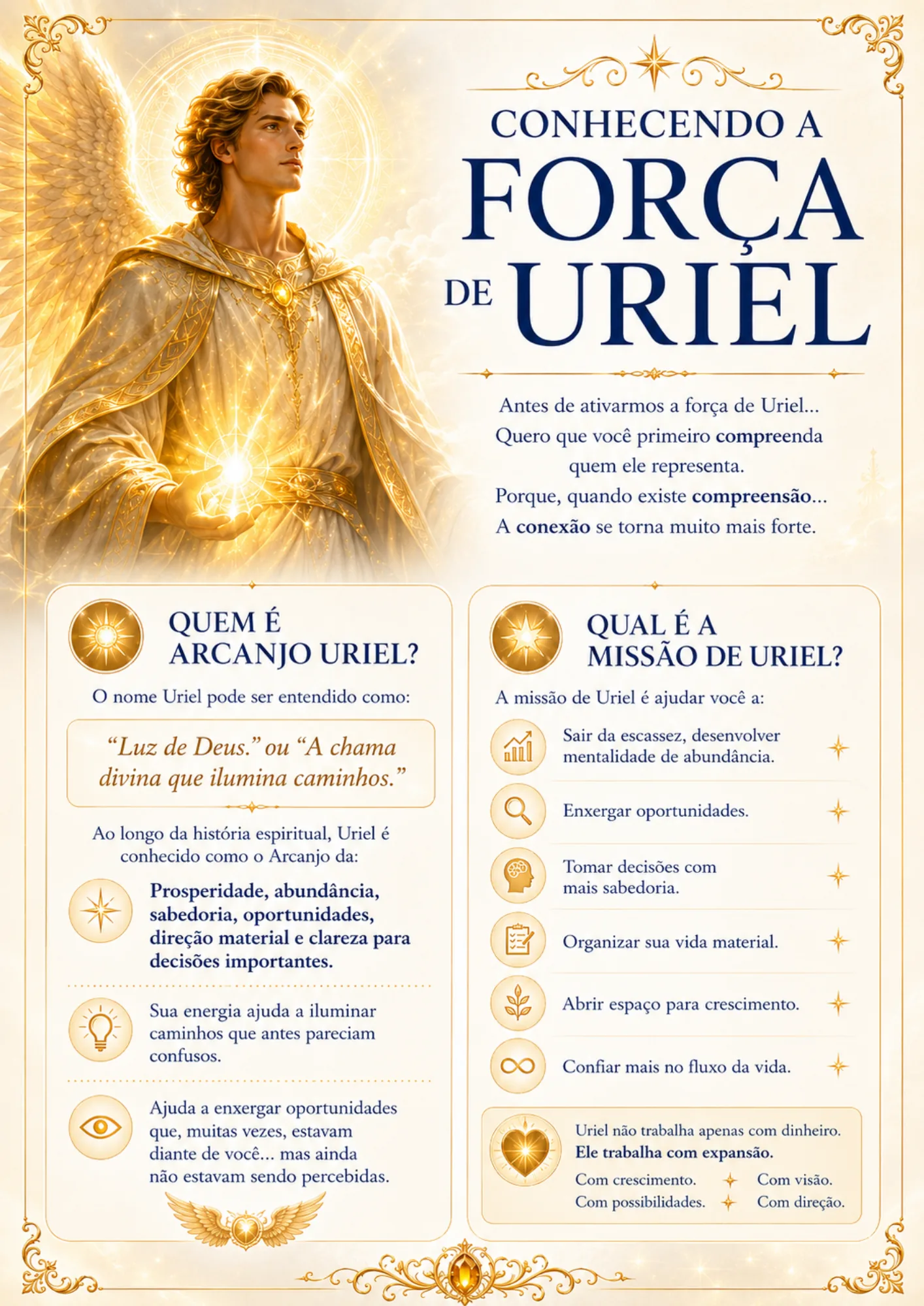 Página interna do material
